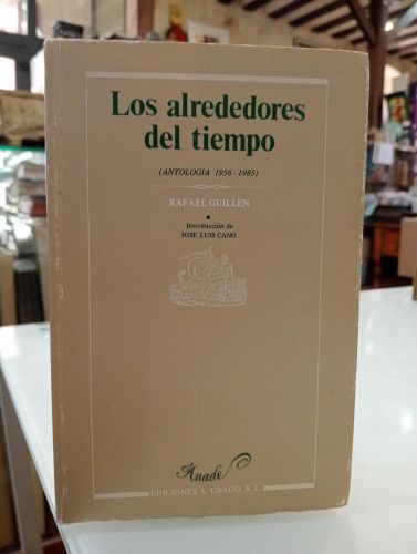 Portada del libro de Los alrededores del tiempo. Antología (1956-1985)