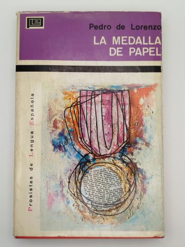 Portada del libro de La medalla de papel [Dedicado]