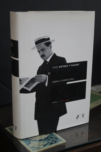 Portada del libro de José Ortega y Gasset. Obras completas. Tomo I, (1902-1915).