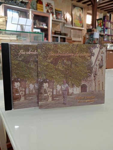Portada del libro de Rafael Guillén dice sus poemas, 