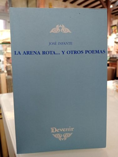 Portada del libro de La arena rota... y otros poemas