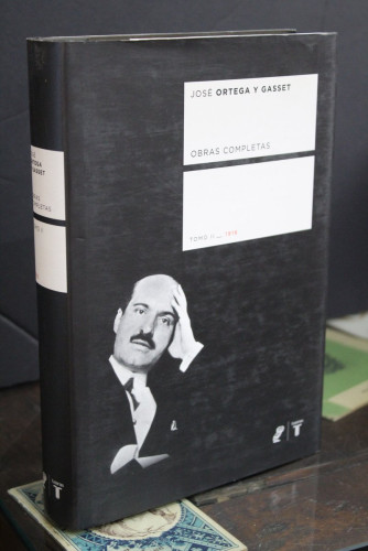 Portada del libro de José Ortega y Gasset. Obras completas. Tomo II, (1916).