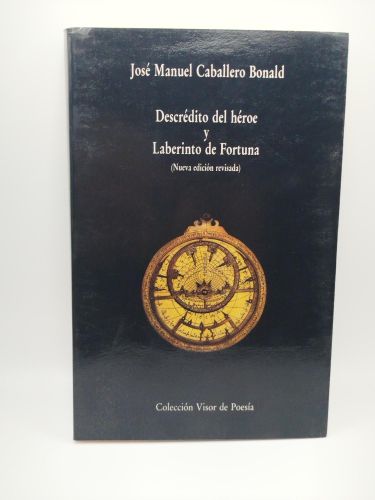 Portada del libro de Descrédito del héroe y Laberinto de Fortuna [Dedicado]