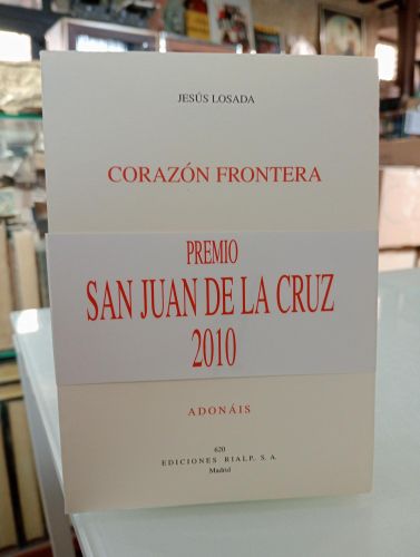 Portada del libro de Corazón frontera
