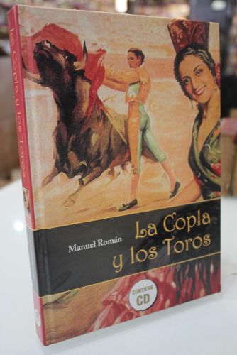 Portada del libro de La Copla y los Toros.- Dedicado.
