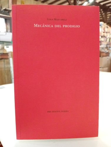Portada del libro de Mecánica del prodigio