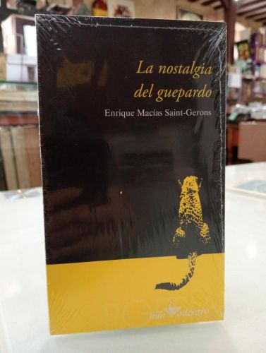 Portada del libro de La nostalgia del guepardo