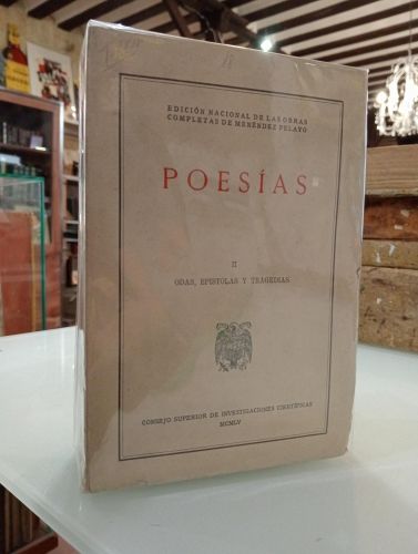 Poesías. Dos tomos: Estudios políticos; Odas, epístolas y tragedias