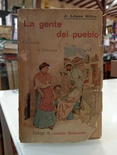 Portada del libro de La gente de pueblo