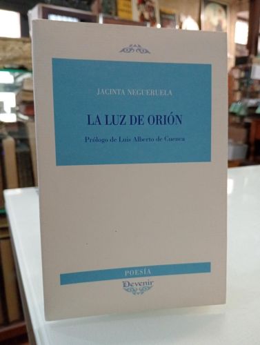 Portada del libro de La luz de Orión