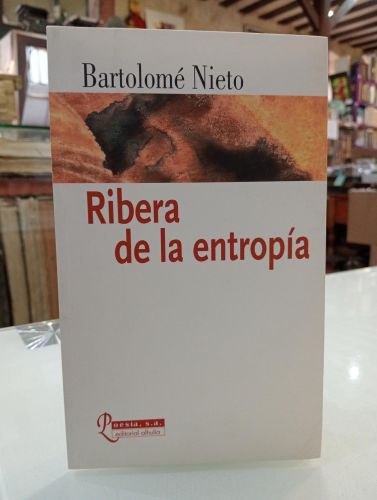 Portada del libro de Ribera de la entropía