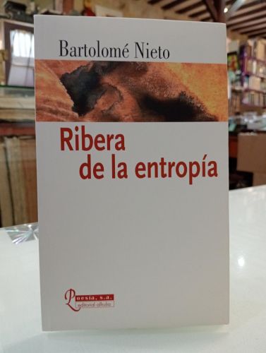 Portada del libro de Ribera de la entropía