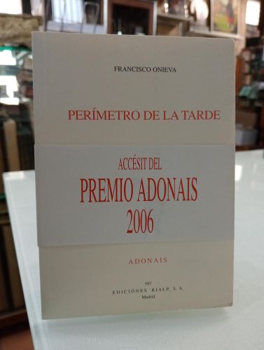 Portada del libro de Perímetro de la tarde