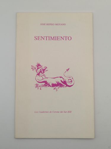 Portada del libro de Sentimiento
