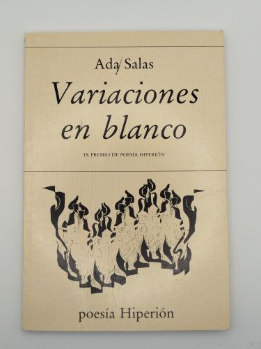 Portada del libro de Variaciones en blanco