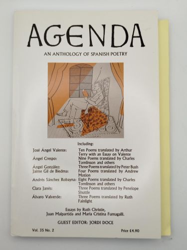 Agenda. An anthology of Spanish Poetry