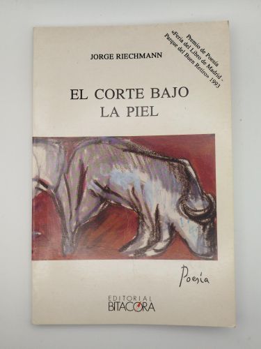 Portada del libro de El corte bajo la piel [Dedicado]