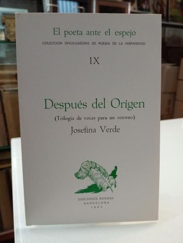 Portada del libro de Después del Origen (Trilogía de voces para un retorno)