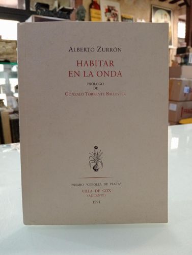 Portada del libro de  Habitar en la onda