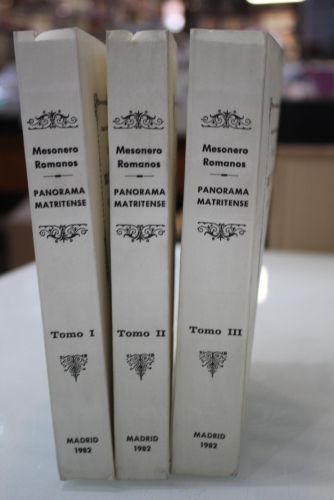 Panorama matritense. Cuadros de costumbres de la capital.- 3 tomos.