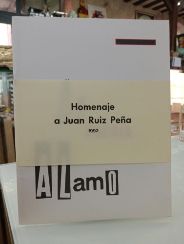 Portada del libro de Álamo. Revista de poesía. Número homenaje a Juan Ruiz Peña