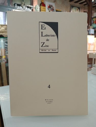 Portada del libro de El Laberinto de Zinc. Revista de poesía Nº4