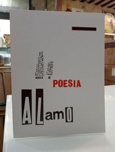 Portada del libro de Álamo. Revista de poesía. Número homenaje a José Ledesma Criado