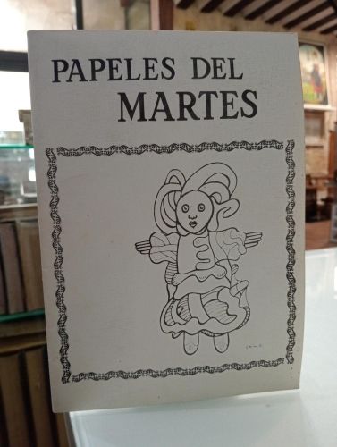 Portada del libro de Papeles del martes, Revista de poesía Nº0