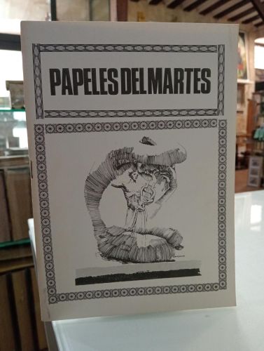 Portada del libro de Papeles del martes, Revista de poesía Nº1