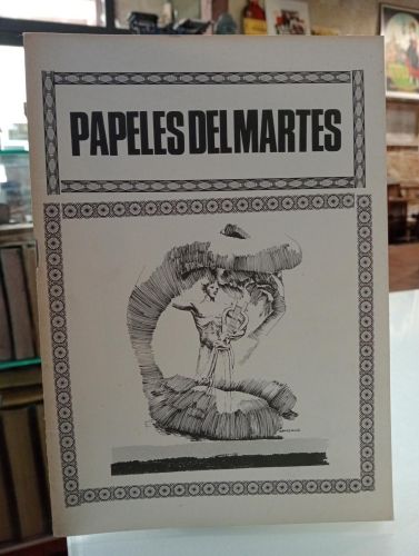 Portada del libro de Papeles del martes, Revista de poesía Nº1