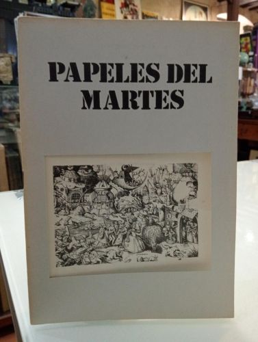 Portada del libro de Papeles del martes, Revista de poesía Nº5