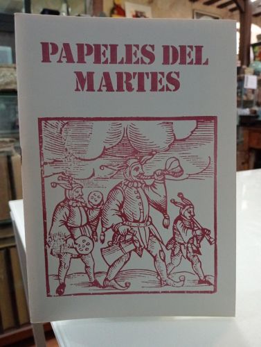 Portada del libro de Papeles del martes, Revista de poesía Nª12