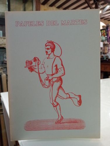 Portada del libro de Papeles del martes, Revista de poesía Nª14