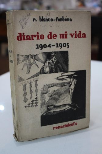 Portada del libro de Diario de mi vida, 1904-1905.