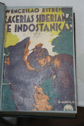 Portada del libro de Cacerías siberianas e indostánicas.