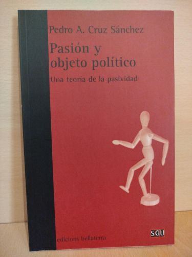 Portada del libro de Pasión y objeto político