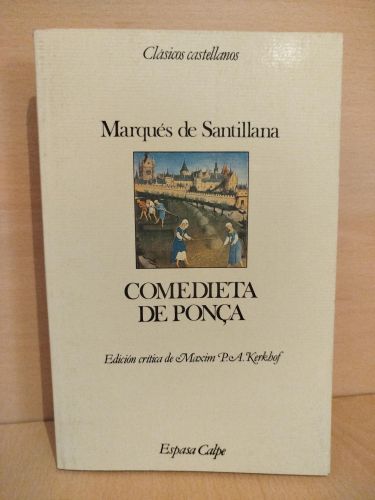 Portada del libro de Comedieta de Ponça
