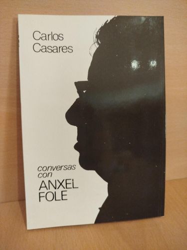 Portada del libro de Conversas con Anxel Fole
