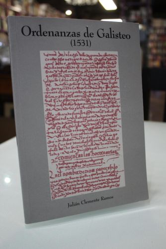 Portada del libro de Ordenanzas de Galisteo (1531)
