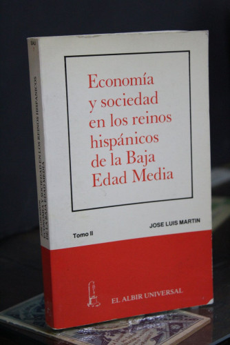 Portada del libro de Economía y sociedad en los reinos hispánicos de la Baja Edad Media. Tomo II.