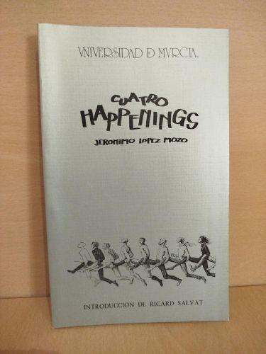 Portada del libro de Cuatro Happenings