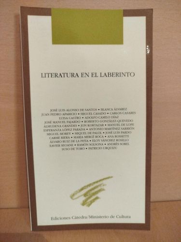Portada del libro de Literatura en el laberinto