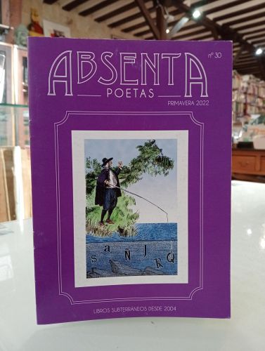 Portada del libro de Absenta Poetas, Nº30