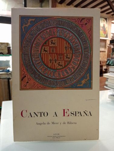 Portada del libro de Canto a España