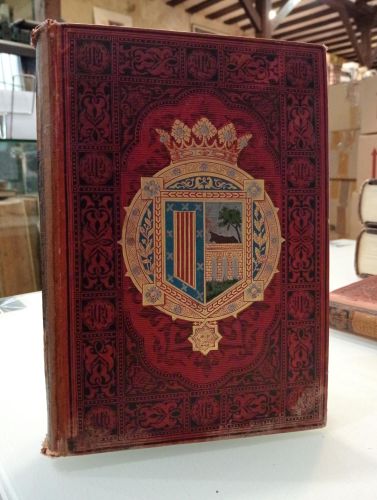 Portada del libro de España. Sus monumentos y artes. Su naturaleza e historia. Salamanca, Ávila y Segovia.