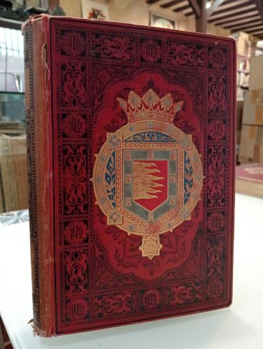 Portada del libro de España. Sus monumentos y artes. Su naturaleza e historia. Valladolid, Palencia y Zamora
