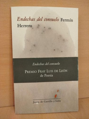 Portada del libro de Endechas de consuelo