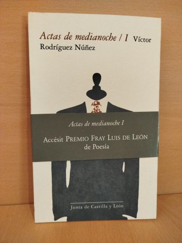 Portada del libro de Actas de medianoche I