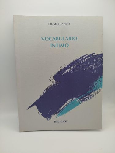 Portada del libro de Vocabulario íntimo [Dedicado]