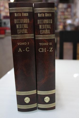 Diccionario medieval español. Desde las glosas Emilianenses y Silenses (s.X) hasta el siglo XV.- 2 tomos.